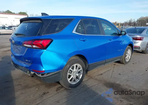 2024 Chevrolet Equinox Awd Lt из США, поврежденный, VIN 3GNAXUEG1RS244668